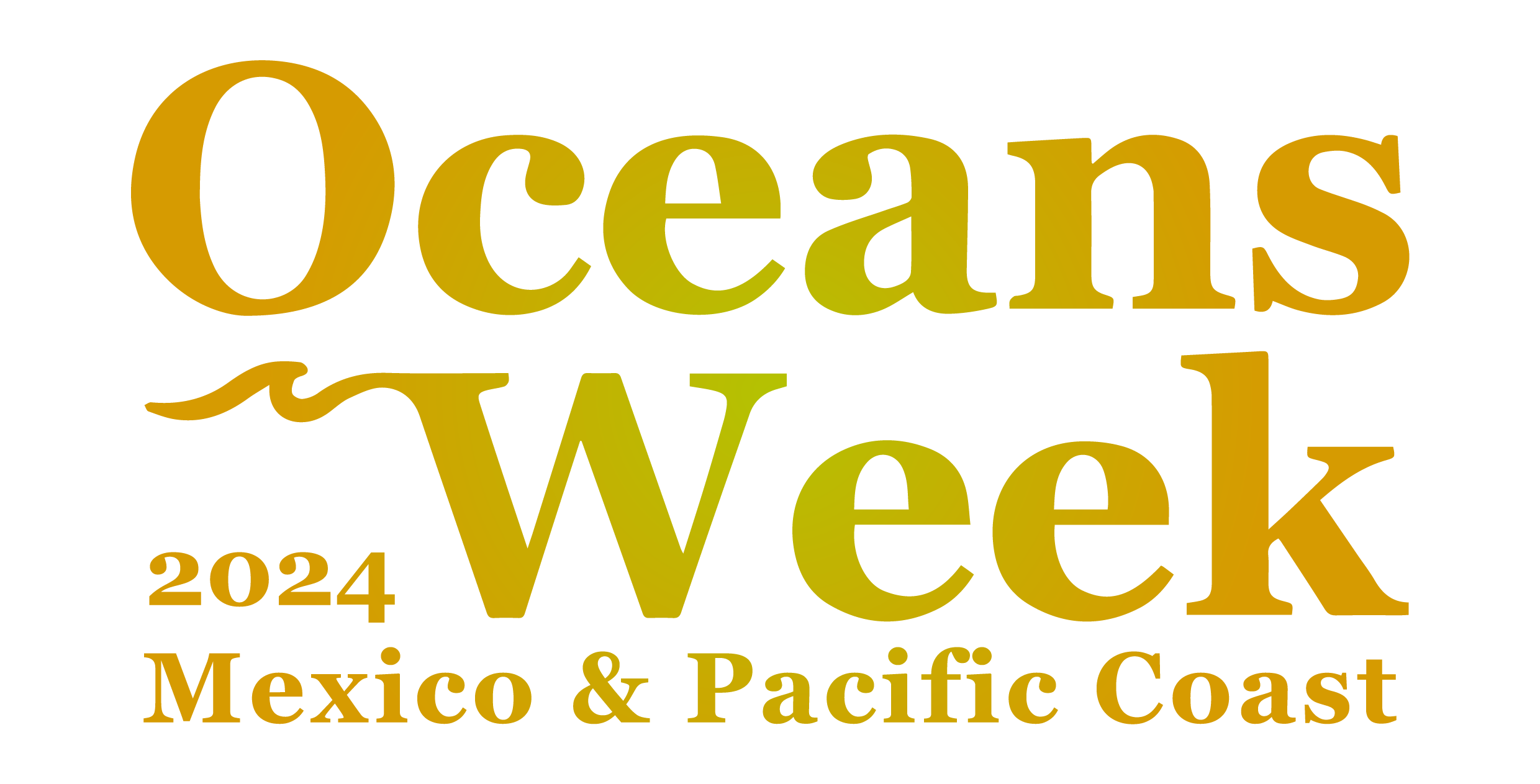 Logo de Oceans Week México